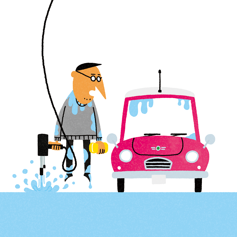 洗車イラスト