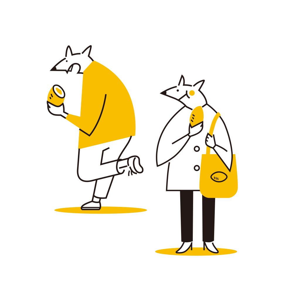 カレーパンはいつだってうまい　イラスト