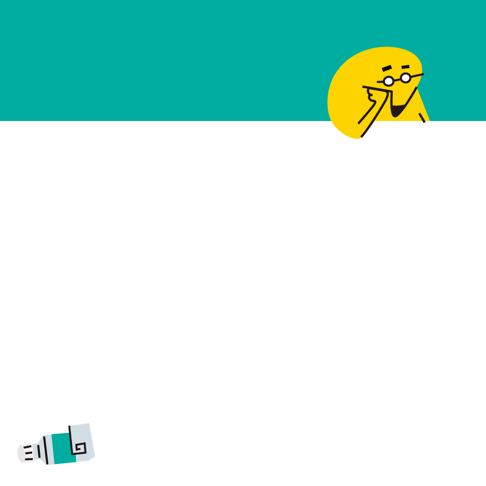 ぼんやり　イラスト