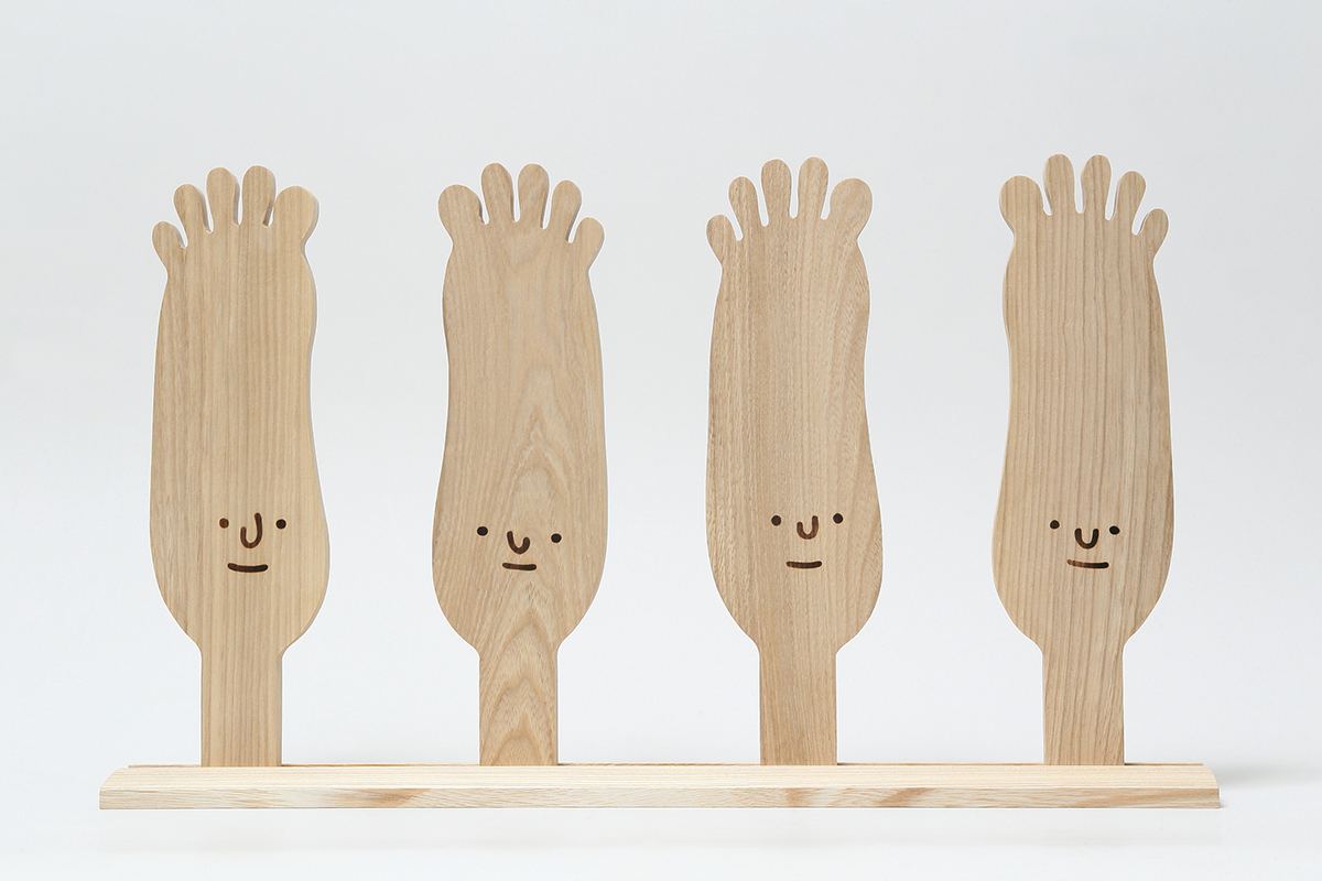 スリッパたて おかっぱ 写真