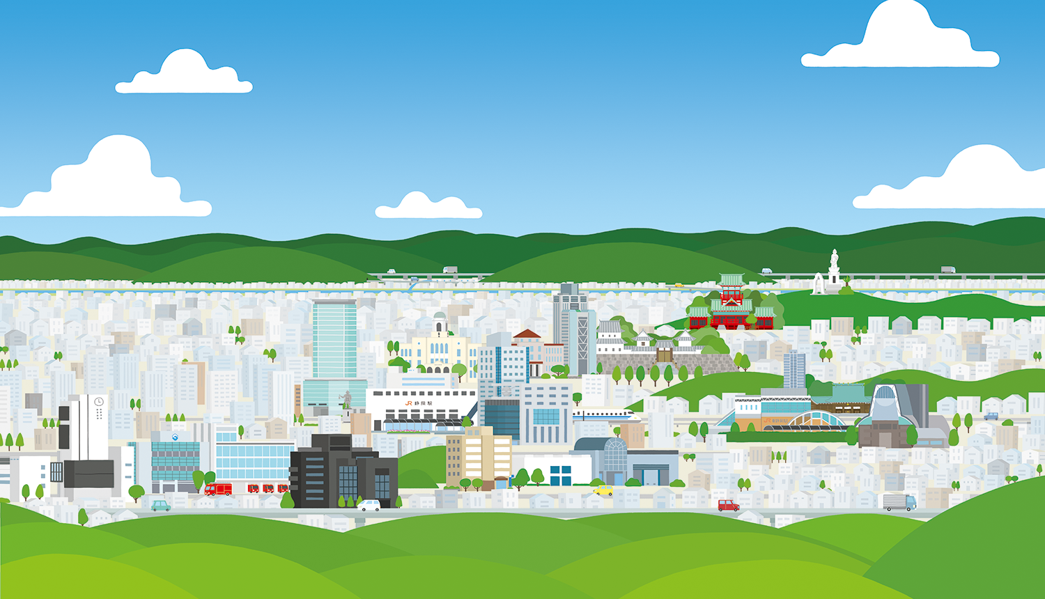 展望　イラスト